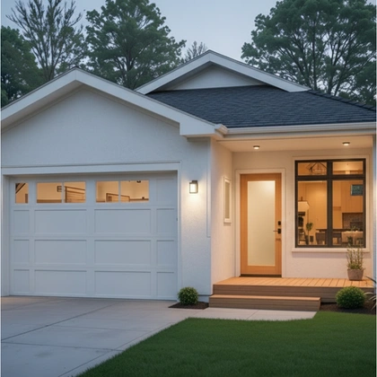 Newly built ADU garage conversion exterior design in Los Angeles by Trusted Contractor LA